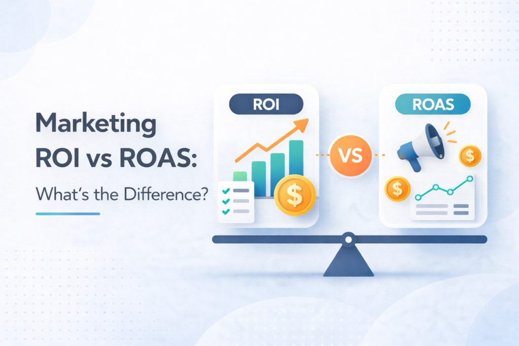 marketing ROI vs ROAS