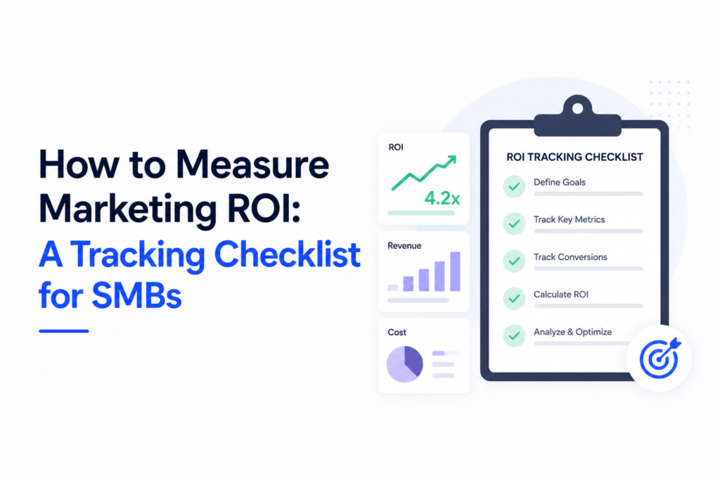 Marketing ROI: A Tracking Checklist for SMBs