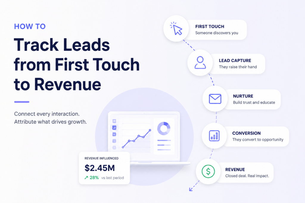 How to Track Leads from First Touch to Revenue